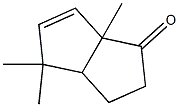 1,6,6-Trimethylbicyclo[3.3.0]oct-7-en-2-one Struktur