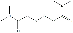 2,2'-Dithiobis(N,N-dimethylacetamide) Struktur