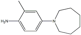 4-(1-Azepanyl)-2-methylaniline Struktur