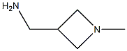 1-Methyl-3-(aminomethyl)azetidine Struktur