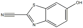 6-hydroxybenzo[d]thiazole-2-carbonitrile
 Struktur