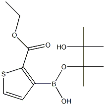 2-(Ethoxycarbonyl)Thiophene-3-boronic acid pinacol ester Struktur