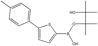 5-(4-Methylphenyl)Thiophene-2-boronic acid pinacol ester Struktur