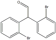 2,2-bis(2-bromophenyl)acetaldehyde Struktur