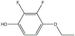 2,3-Difluoro-4-ethoxyphenol Struktur