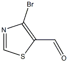 4-bromo-1,3-thiazole-5-carbaldehyde Struktur