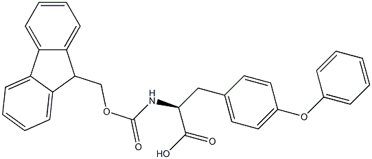 Fmoc-4-(phenoxy)-L-phenylalanine Struktur