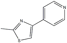 2-Methyl-4-(4-pyridyl)thiazole, 97% Struktur