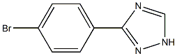 3-(4-BroMophenyl)-1H-[1,2,4]triazole Struktur