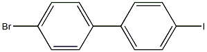 4-Bromo-4'-iodobiphenyl Struktur