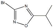 3-Bromo-5-isopropyl-1,2,4-oxadiazole Struktur