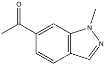 1-(1-Methyl-1H-indazol-6-yl)ethan-1-one Struktur