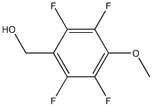 4-methoxy-2,3,5,6-tetrafluorobenzyl alcohol Struktur