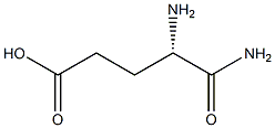 L-glutamylamine Struktur