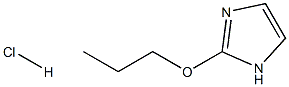 Propoxyimidazole hydrochloride Struktur