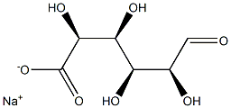 D-MANNURONIC ACID SODIUM Struktur