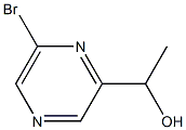 1-(6-bromopyrazin-2-yl)ethanol Struktur