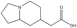 2-(octahydroindolizin-7-yl)acetic acid Struktur