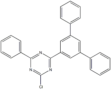 2-氯-4-苯基-6-(5-苯基-[1,1'-聯(lián)苯]-3-基)-1,3,5-三嗪