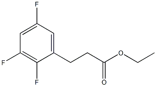 3-(2,3,5-TRIFLUORO-PHENYL)-PROPIONIC ACID ETHYL ESTER Struktur