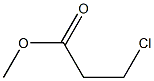 Methyl 3-chloropropionate Struktur