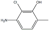 6-chloro-5-amino-2-methylphenol Struktur