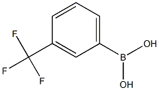 M-trifluoromethylbenzeneboronic acid Struktur