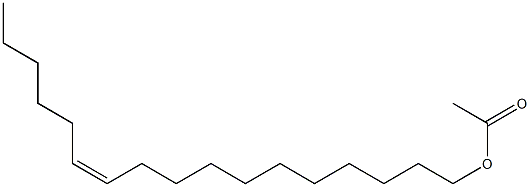 TRANS,CIS-11-HEPTADECENYL ACETATE Struktur