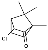 3-chloro-d-camphor Struktur