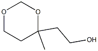 4-methyl-4-hydroxyethyl-1,3-dioxane Struktur