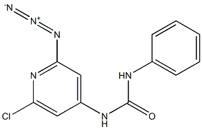 1-(2-azido-6-chloropyrid-4-yl)-3-phenylurea Struktur