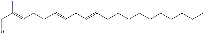 2-methyl-2,6,9-icosatrienal Struktur