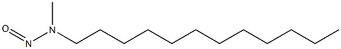 N-METHYL-N-N-DODECYLNITROSAMINE Struktur