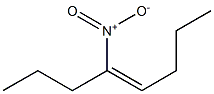 5-NITRO-4-OCTENE Struktur