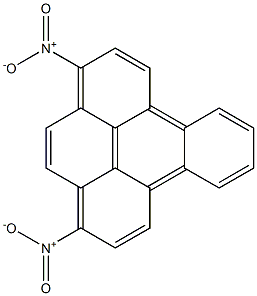 3,6-DINITROBENZO(E)PYRENE Struktur