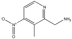 (3-Methyl-4-nitropyridin-2-yl)methylamine Struktur