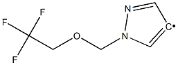 1-(2,2,2-Trifluoro-ethoxymethyl)-1H-pyrazol-4-yl Struktur