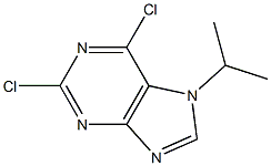 2,6-DICHLORO-7-ISOPROPYLPURINE 97% (HPLC) Struktur