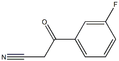 3-FLUOROBENZOYLACETONITRILE 96% Struktur