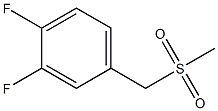 3,4-DIFLUOROBENZYLMETHYLSULFONE 97% Struktur