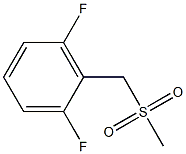 2,6-DIFLUOROBENZYLMETHYLSULFONE 97% Struktur