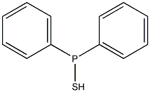 Diphenylthiophosphinous acid Struktur