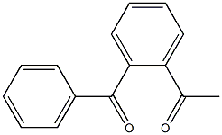 1-(2-benzoylphenyl)ethan-1-one Struktur