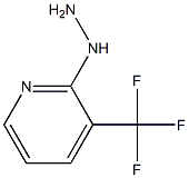 1-(3-(trifluoromethyl)pyridin-2-yl)hydrazine Struktur