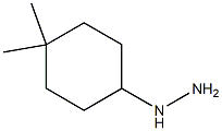 1-(4,4-dimethylcyclohexyl)hydrazine Struktur