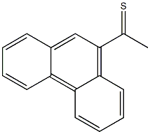 1-(phenanthren-10-yl)ethanethione Struktur