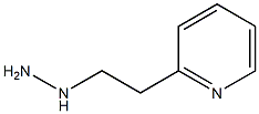 2-(2-hydrazinylethyl)pyridine Struktur