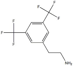 2-(3,5-bis(trifluoromethyl)phenyl)ethanamine Struktur