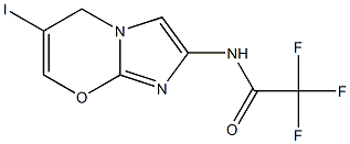 2,2,2-trifluoro-N-(6-iodoH-imidazo[1,2-a]pyridin-2-yl)acetamide Struktur