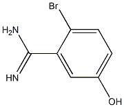 2-bromo-5-hydroxybenzamidine Struktur